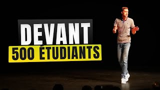 Conférence devant 500 étudiants [upl. by Tj]