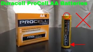 ✅ How To Use Duracell ProCell AA Batteries Review [upl. by Marijn700]