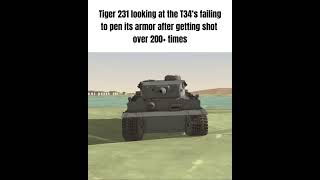 Plot armor IRL meme historymemes tanks tank ww2 tankphysicsmobile [upl. by Kall]