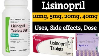 Lisinopril For High Blood Pressure  How To Take It Correctly Side Effects by lecturesbyanayakmu [upl. by Akaenahs]