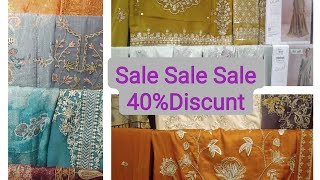 40 Discount On Branded Dresses  Nishat Sale On Pret amp Unstitched Collection  Modish Allure [upl. by Esihcoc]