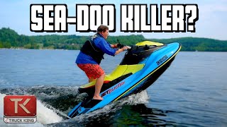 2022 Yamaha JetBlaster InDepth Review  Better Than a SeaDoo Spark Trixx [upl. by Allin]