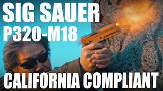 SIG SAUER P320M18 CALIFORNIA 「月刊Gun Professionals 2024年3月号」 [upl. by Kali]