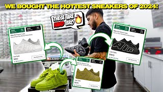 WE BOUGHT THE HOTTEST SNEAKERS OF 2024 [upl. by Ayita]