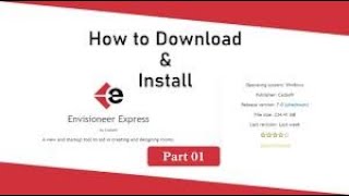 How to Install Envisioneer Express on Windows 10 part 1 [upl. by Xxam]