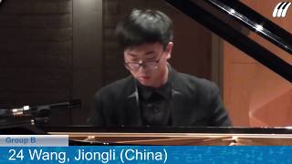 Jiongli Wang  First round Group B [upl. by Atinaj]