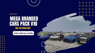 Mega Unbranded Cars Pack V10 fivem unbranded [upl. by Turner472]