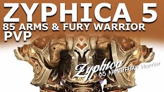 Zyphicas 5th Up the Epic  WoW Arms amp Fury PvP 85 [upl. by Aurelie598]