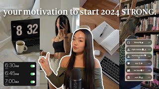 HOW TO START 2024 SUCCESSFULLY 2024 goal setting healthy habits reinvent yourself amp mindset [upl. by Nellek]