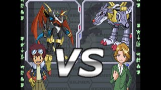 Digimon Rumble Arena Playstation 1 as Imperialdramon vs MetalGarurumon Stage 1 [upl. by Aicia]