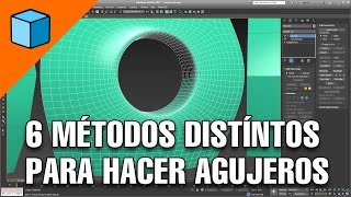 Crear agujeros perfectos en 3ds Max  Giancr [upl. by Wills]