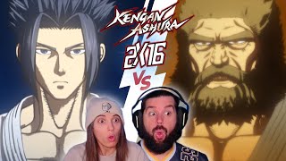 ¡KUROKI GENSAI VS MIKAZUCHI REI  REACCIÓN 2X16 KENGAN ASHURA [upl. by Ttenneb204]