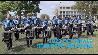 2023 Spirit of Atlanta  DCI Finals  Drumline [upl. by Yrehcaz]