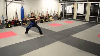 Lima lama form  Santee Lima Lama Martial Arts and self defense [upl. by Abigail585]