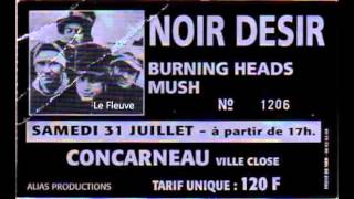 1993  Noir Désir en concert à Concarneau [upl. by Suirauqram]