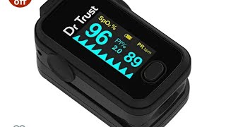 Dr trust  Pulse Oximeter 201  Review amp How to use Pulse Oximeter  Sabka channel [upl. by Farrington]