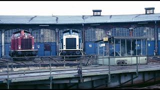 Abriß des Lokschuppens in Plattling 1985BR Bericht [upl. by Brosine]