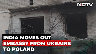 India Relocates Embassy To Poland After Attacks In Western Ukraine [upl. by Magan177]