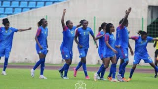 RDC vs Guinée équatoriale Qualification historique à la CAN 2024 les léopards dames en confiance [upl. by Nodrog]