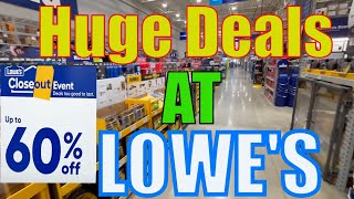 Lowes Top Deals of the Week 60 OFF HURRY THESE WONT LAST [upl. by Silyhp]