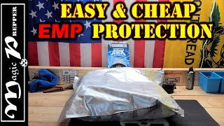 Easy To Use EMP Protection For Cheap  Faraday Bag Ideas [upl. by Llewol268]