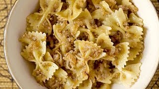 Kasha Varnishkes  bowtie pasta or farfalle and buckwheat groats [upl. by Armillda]