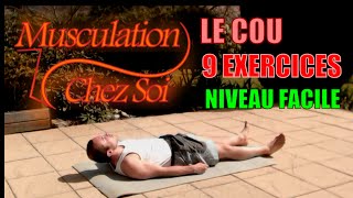 9 exercices pour muscler le cou – 12 niveau facile [upl. by Assilav216]