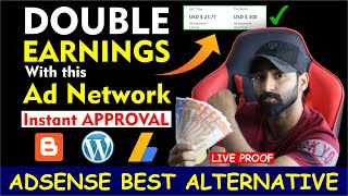 Best High Paying Ad Network With Instant Approval  Google AdSense Alternative [upl. by Paver]