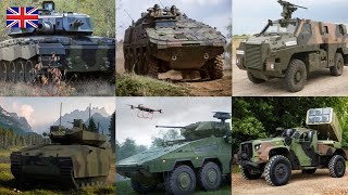 UK armed forces equipment and formations 2024 [upl. by Accebar]