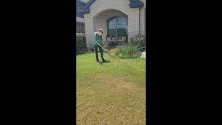 Pre Emergent Application  Chorbie Lawn Care [upl. by Akihsay264]