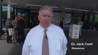 Dr Jack Cush at EULAR 2018 onAnakinra in Pseudogout [upl. by Meadows873]