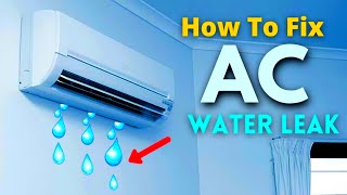 ac indoor water leakage  Our Complete Review of split ac indoor water dropping inside the room [upl. by Mendive540]