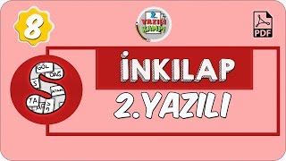 8 Sınıf İnkılap Tarihi  1 Dönem 2 Yazılıya Hazırlık [upl. by Yacano]