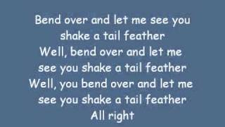 Ike and Tina Turner  Shake A Tail Feather lyrics [upl. by Jessi450]