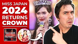 Ukraineborn Miss Japan 2024 Relinquishes Crown  AbroadinJapan Podcast 50 [upl. by Rame]