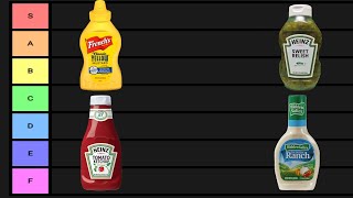 CONDIMENT TIER LIST [upl. by Adnal]