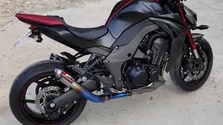 2020 brutal exhaust sound for kawasaki z1000r arrow dynamic racefit daivo hurricane RIDEMOTO [upl. by Adnerb]