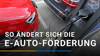 Förderung von EAutos 2023 Wie hoch wird die Kaufprämie sein [upl. by Harpp]