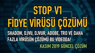 Stop fidye virüsü şifre çözme Stop V1 [upl. by Ynove431]