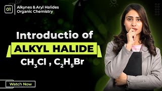 Alkyl halide  introduction of alkyl halide classification of alkyl halide alkyl and aryl halide [upl. by Aligna89]