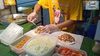 streetfood kebab กะบับไก่ ชีส food กะบับไก่ชีส  Chicken Kebab Thailand Street food [upl. by Licko]