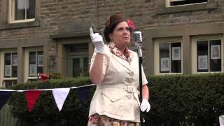 Grassington 1940s Weekend 2014 Lancashire Belle [upl. by Pattin797]