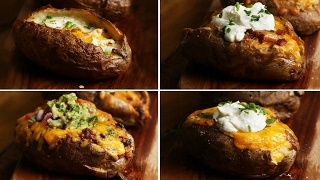 Loaded Baked Potatoes 4 Ways [upl. by Marshall]