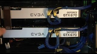 NVIDIA SLI Tutorial How to SLI Graphics Cards [upl. by Longmire878]