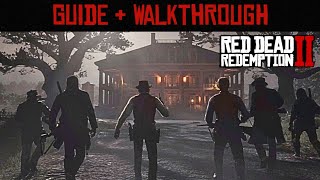 Braithwaite Mansion Fight Red Dead Redemption 2  Blood Feuds Ancient and Modern  Walkthrough ps5 [upl. by Mitman]