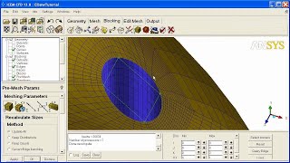 ANSYS ICEM CFD HEXA 3D Elbow Tutorial [upl. by Ameyn]