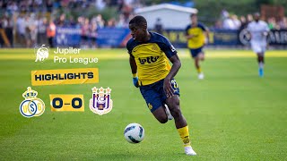 The Brussels derby🔥  HIGHLIGHTS Union  Anderlecht [upl. by Julia]