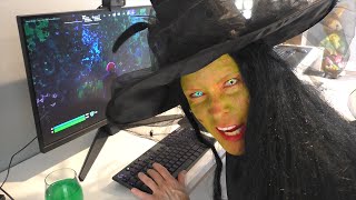 Angry Fortnite Mom is turned into Ugly Witch after she Drinks Frog Leg Tea [upl. by Damiano]