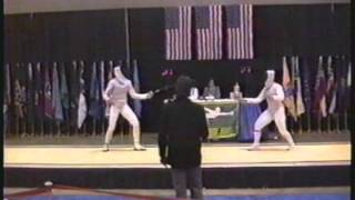 1990 National Fencing Championships Salt Lake City UT Womens Foil [upl. by Marlette]