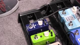 NAMM 2016 Mooer Audio Mooergan [upl. by Arahd932]